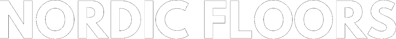 nordic floors logo valkoinen